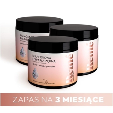 Remé kolagenowa formuła piękna smak pomarańcza-marakuja  3x30 porcji 