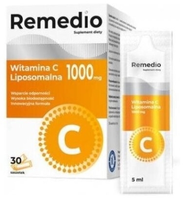 Remedio Witamina C liposomalna 1000 mg płyn 30 saszetek