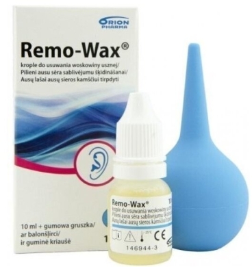 Remo-Wax Krople do usuwania woskowiny 10 ml