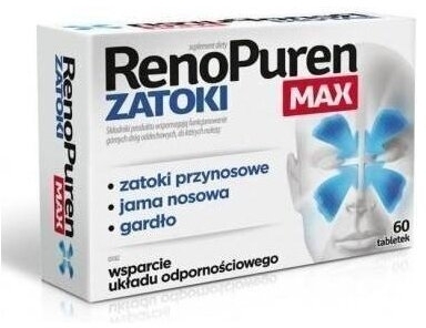 RenoPuren Max Zatoki 60 tabletek