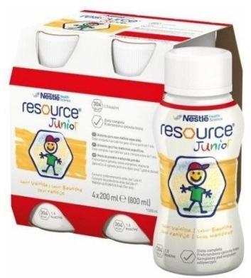 Resource Junior smak waniliowy 4 x 200 ml