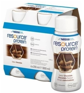 Resource Protein smak czekoladowy 4 x 200 ml
