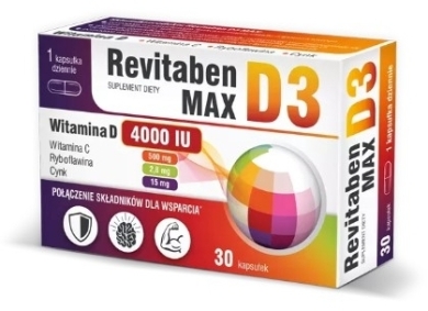 Revitaben D3 Max 30 kapsułek