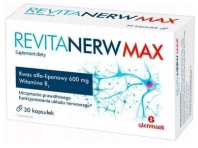 Revitanerw Max 30 kapsułek