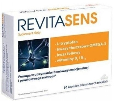 Revitasens kaps.miękkie 0,5 g 30 kaps.