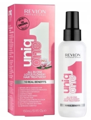 Revlon Uniq One maska do włosów z kwiatem lotosu 10 korzyści 150ml
