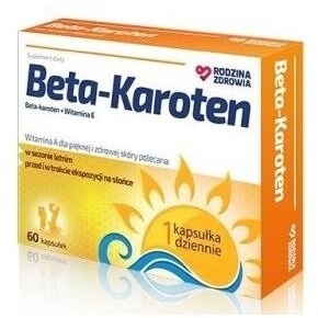 Rodzina Zdrowia Beta-Karoten 60 kapsułek