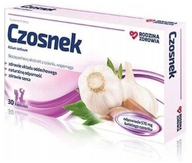Rodzina Zdrowia Czosnek 30 kapsułki