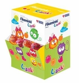 Rodzina Zdrowia Fikaminki Lizak pomarańcza 1 sztuka