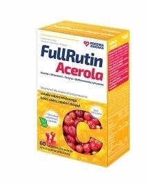 Rodzina Zdrowia FullRutin Acerola 60 tabletek do ssania o smaku pomarańczowym