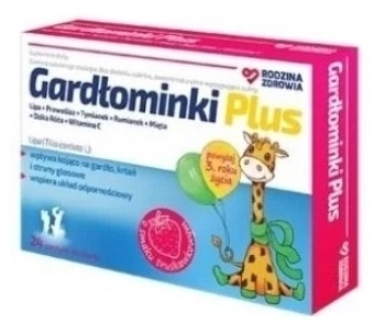 Rodzina Zdrowia Gardłominki Plus 24 pastylki