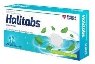 Rodzina Zdrowia Halitabs 24 tabletki do ssania
