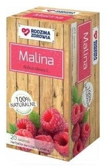 Rodzina Zdrowia Herbatka Malina 20 saszetek