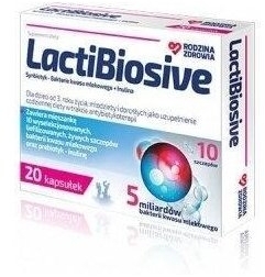 Rodzina Zdrowia LactiBiosive 20 kapsułek