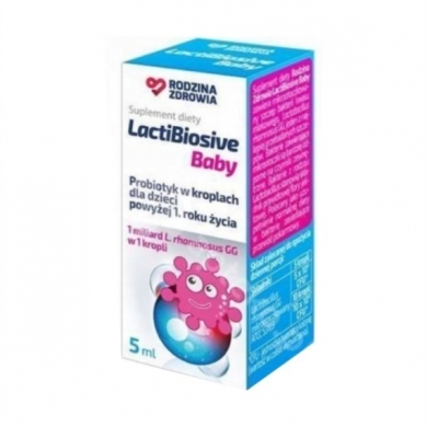 Rodzina Zdrowia LactiBiosive Baby krople 5 ml
