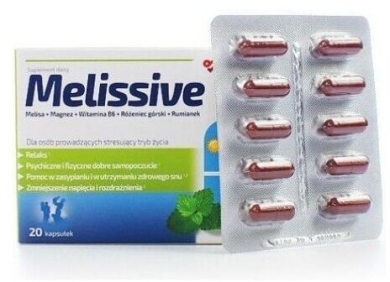 Rodzina Zdrowia Melissive 20 kapsułek