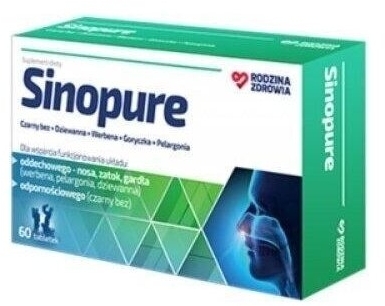 Rodzina Zdrowia Sinopure 60 tabletek
