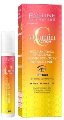 Rozjaśniająco-chłodzące serum pod oczy w roll-onie 15ml