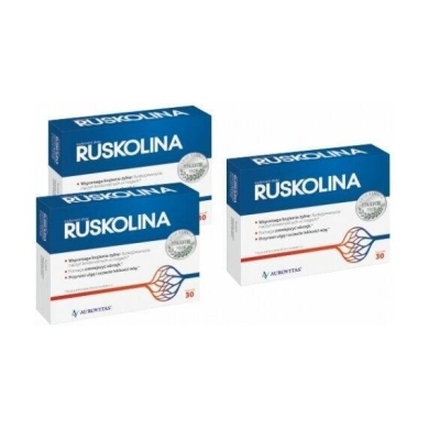 Ruskolina 30 kapsułek x 2op. + Ruskolina 30 kapsułek