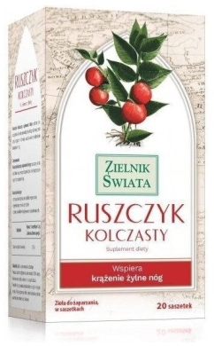 Ruszczyk Kolczasty Zielnik Świata 20 saszetek