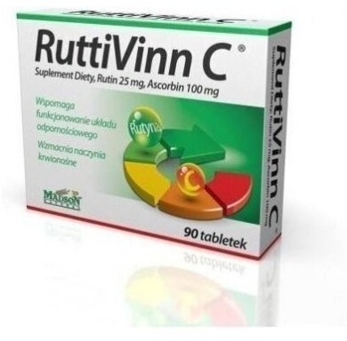 Rutivinn C 90 tabletek