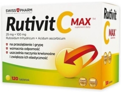 Rutivit C Max 120 tabletek