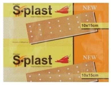 S-plast Plaster rozgrzewający pieprzowcowy 10x15cm 1szt