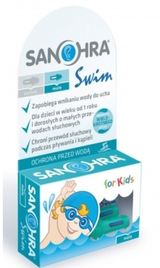 SANOHRA SWIM ochrona uszu dla dzieci 1 para