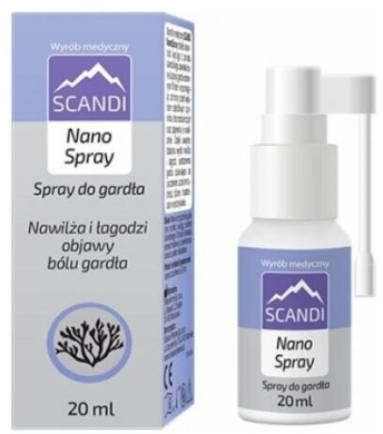 SCANDI NanoSpray do gardła 20 ml