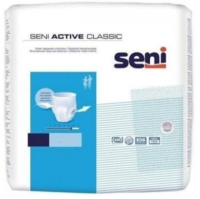 SENI ACTIVE CLASSIC Majtki chłonne  M 30 szt