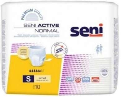 SENI ACTIVE Normal small majtki chłonne 10 sztuk