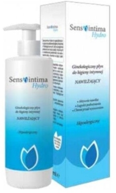 SENSOINTIMA Hydro Ginekologiczny Płyn do higieny intymnej nawilżający hipoalergiczny 200 ml