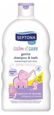SEPTONA BABY shampoo & bath z dziurawcem lawendą 200ml