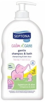 SEPTONA BABY szampon do kąpieli z dziurawcem i aloesem 500 ml