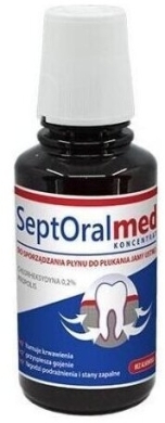 SEPTORAL MED Koncentrat do sporządzania płynu do płukania jamy ustnej 200ml