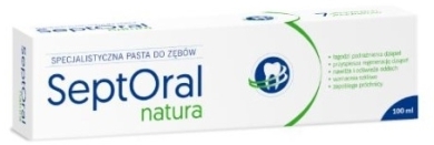 SEPTORAL NATURA pasta do zębów 100 ml