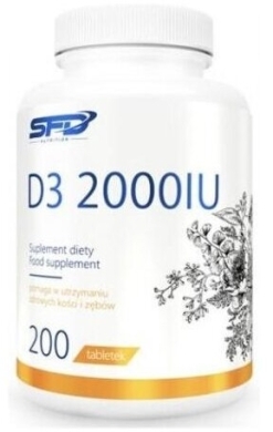 SFD D3 2000IU 200 tabletek