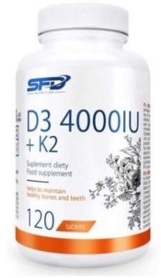 SFD D3 4000IU+K2 120 tabletek