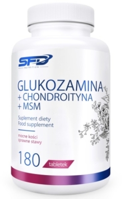 SFD Glukozamina + Chondroityna + MSM 180 tabletek