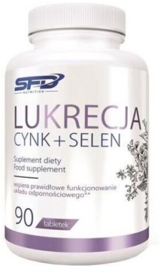 SFD Lukrecja cynk + selen 90 tabletek