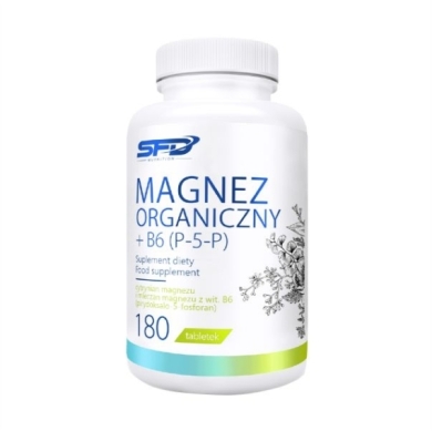 SFD Magnez Organiczny + B6 P-5-P 180 tabletek
