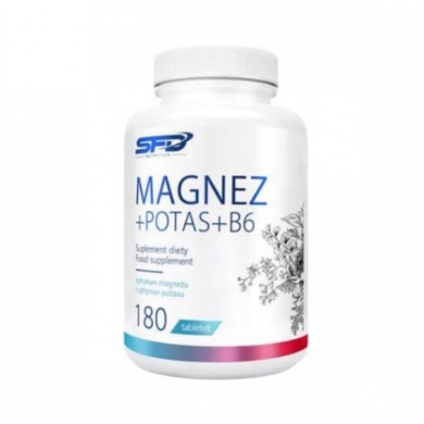 SFD Magnez + Potas + B6 180 tabletek