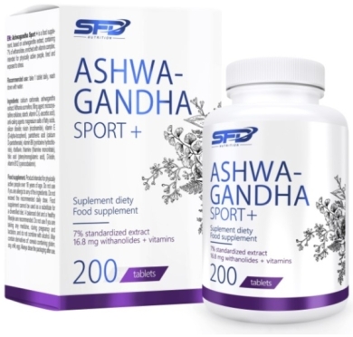 SFD NUTRITION Ashwagandha Sport+ 200 tabletek