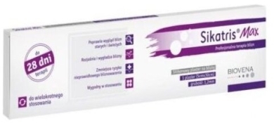 SIKATRIS MAX plaster na blizny 5x30 cm 1 sztuka