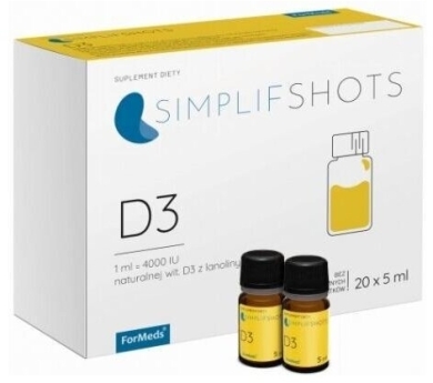 SIMPLIFSHOTS D3 20 fiolek
