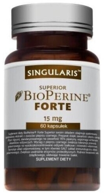 SINGULARIS BIOPERINE FORTE Superior 60 kapsułek