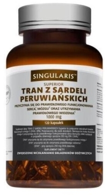 SINGULARIS TRAN Z SARDELI Superior 120 kapsułek
