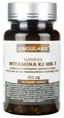SINGULARIS WITAMINA K2 MK-7 Superior 120 kapsułek