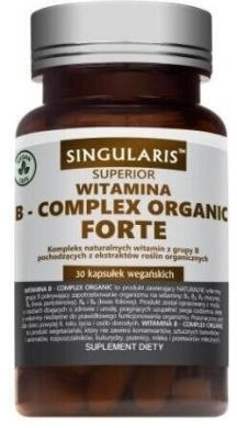 SINGULARIS Witamina B-complex organic forte 30 kapsułek
