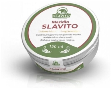 SLAVITO Mazidło ziołowe rozgrzewające 150 ml